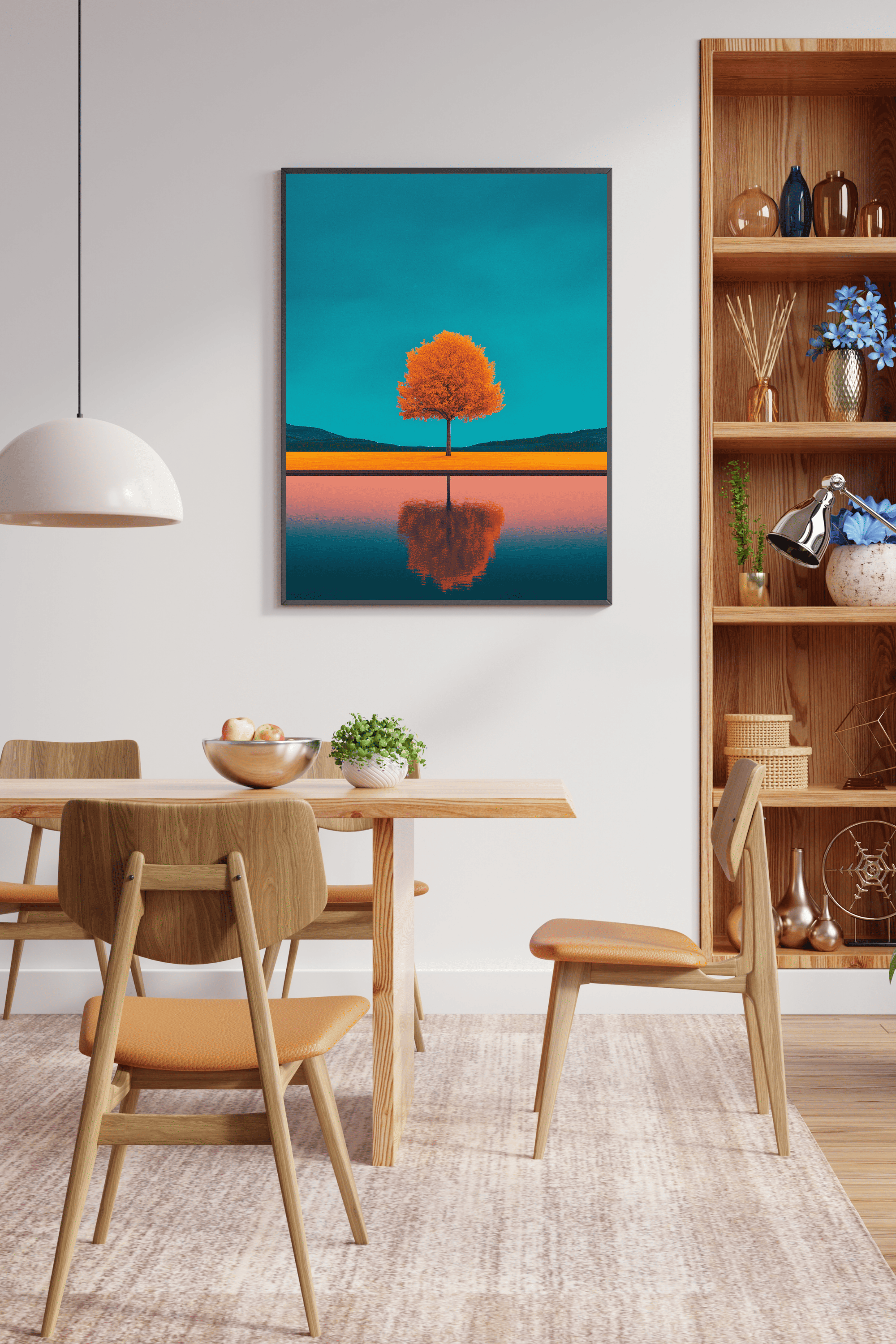 The Blues of the Orange Tree