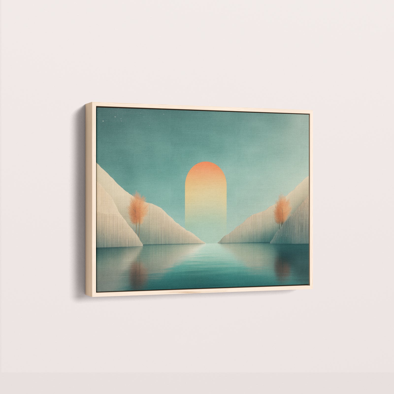 Canvas The Portal by the Water