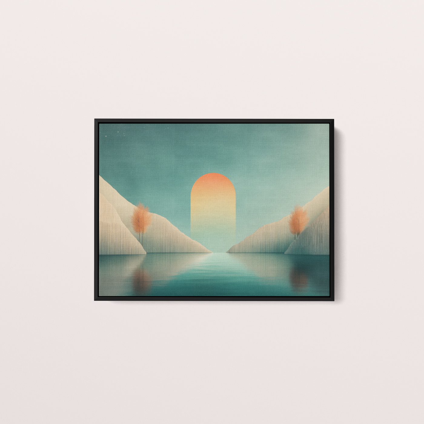 Canvas The Portal by the Water