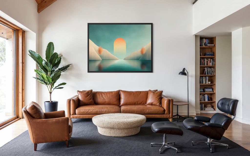 Canvas The Portal by the Water