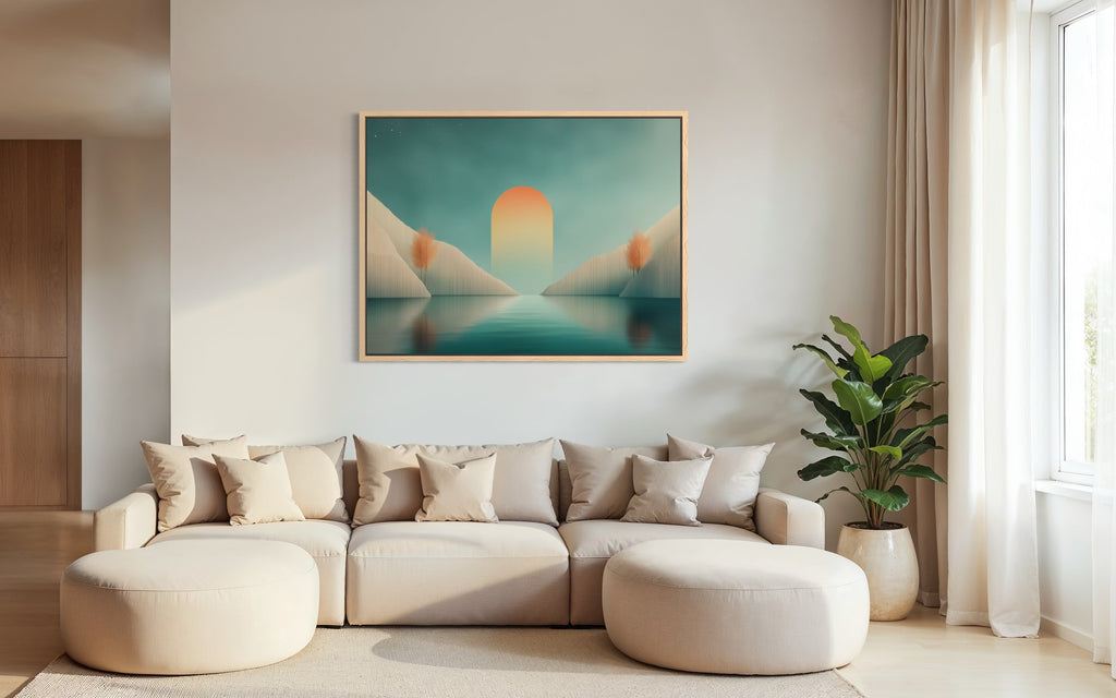 Canvas The Portal by the Water