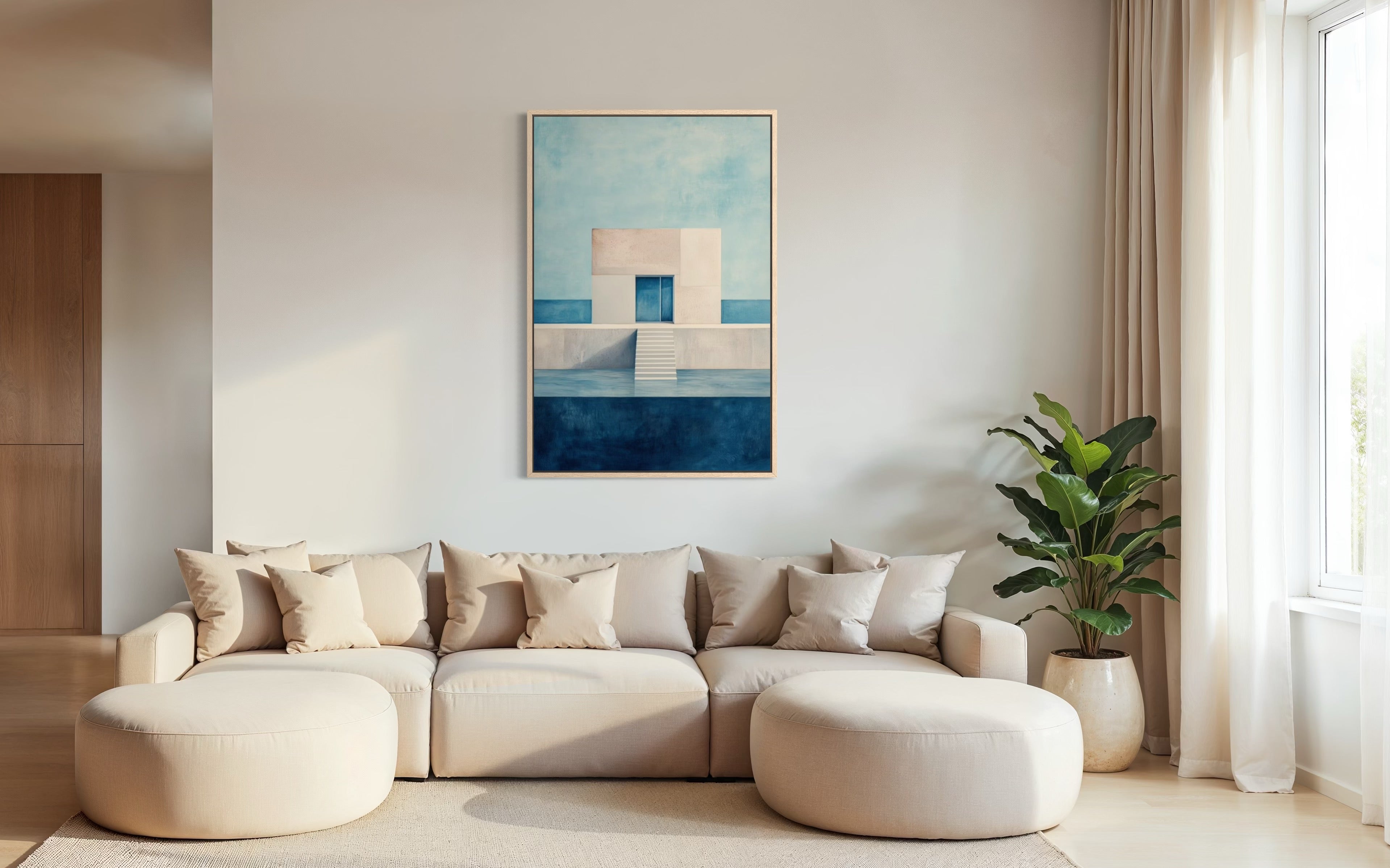 Canvas Serenity in Structure