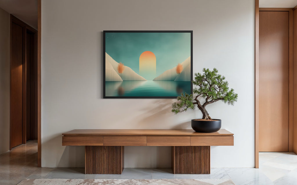 Canvas The Portal by the Water