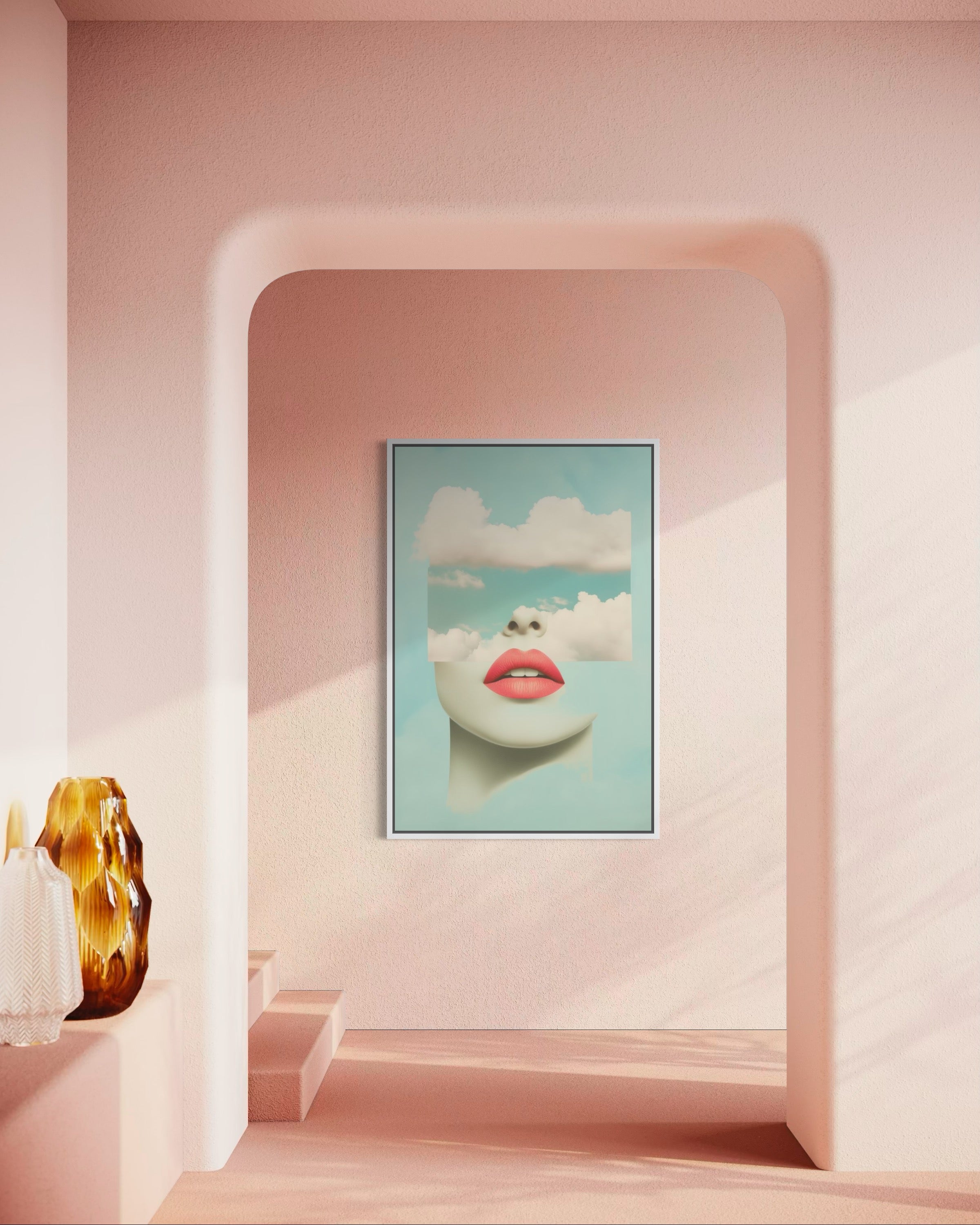 Canvas Whispers in the Clouds